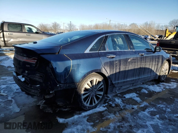 2017 Lincoln MKZ Select with VIN 3LN6L5C95HR618737, listed as a Copart auction lot 45561615 with 79,392 mi miles and Salvage Title. Bid and sale history available at DreamBid. Image 3.