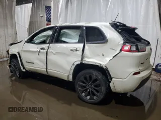 2019 Jeep Cherokee High Altitude z VIN 1C4PJMDXXKD418412, wystawiony jako Copart lot #42813455 z przebiegiem 42 376 mil mil oraz Szkoda całkowita • Salvage title. Historia ofert i sprzedaży dostępna na DreamBid. Obrazek 2.