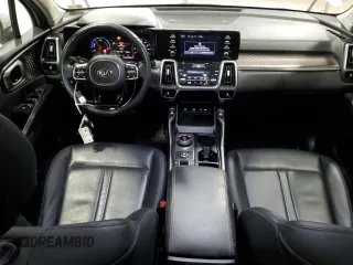 2021 Kia Sorento Hybrid EX with VIN KNDRH4LG1M5054352, listed as a Copart auction lot 41654925 with 53,503 mi miles and Salvage Title. Bid and sale history available at carsss.com. Image 8.