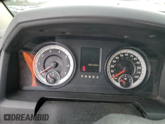 2014 Ram 1500 Express with VIN 1C6RR6KTXES226363, listed as a Copart auction lot 44368585 with 158,163 mi miles and Salvage Title. Bid and sale history available at carsss.com. Image 9.