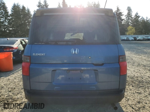 2007 Honda Element EX with VIN 5J6YH28797L005340, listed as a Copart auction lot 52653085 with 90,592 mi miles and Salvage Title. Bid and sale history available at DreamBid. Image 6.