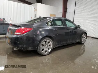 2013 Buick Regal Turbo Premium 2 with VIN 2G4GT5GV6D9141425, listed as a Copart auction lot 49825865 with 125,433 mi miles and Salvage title. Bid and sale history available at DreamBid. Image 3.