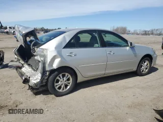 2005 Toyota Camry LE with VIN 4T1BF30K15U093326, listed as a Copart auction lot 48425395 with 90,728 mi miles and Salvage Title. Bid and sale history available at DreamBid. Image 3.
