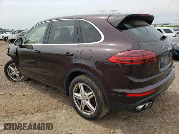 2016 Porsche Cayenne S E-Hybrid with VIN WP1AE2A23GLA60878, listed as a Copart auction lot 57096804 with Not provided miles and Salvage title. Bid and sale history available at DreamBid. Image 2.