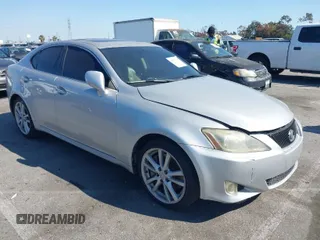 2006 Lexus IS 350 with VIN JTHBE262562002921, listed as a IAAI auction lot 41991639 with 142,941 mi miles and . Bid and sale history available at DreamBid. Image 1.