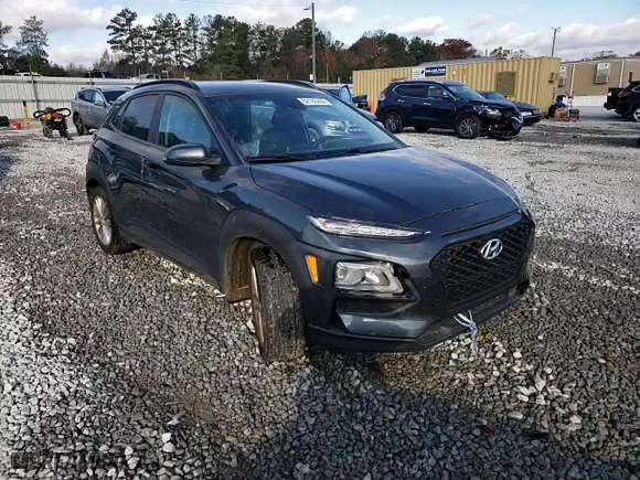 2021 Hyundai Kona SEL with VIN KM8K22AA7MU607366, listed as a Copart auction lot 82189284 with 100,544 mi miles and Salvage Title. Bid and sale history available at carsss.com. Image 15.