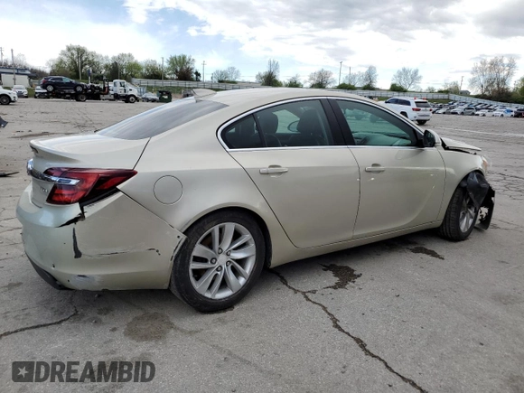 2015 Buick Regal with VIN 2G4GV5EK6F9127434, listed as a Copart auction lot 52573665 with 159,841 mi miles and Salvage title. Bid and sale history available at DreamBid. Image 3.