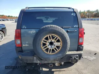 2006 Hummer H3 with VIN 5GTDN136768328575, listed as a Copart auction lot 77496404 with 0 mi miles and Clean Title. Bid and sale history available at carsss.com. Image 6.