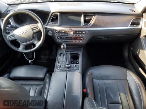 2017 Genesis G80 3.8L с VIN KMHGN4JE4HU191844, выставлен на аукционе Copart как лот 43649535 с пробегом 66 256 миль миль и Списание • Salvage title. История ставок и продаж доступна на DreamBid. Изображение 8.