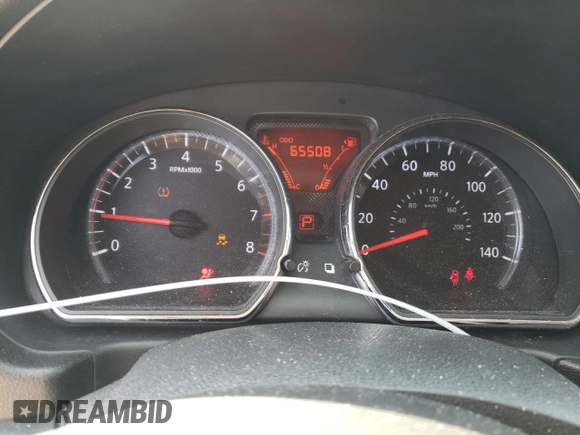 2014 Nissan Note S with VIN 3N1CE2CP7EL359104, listed as a Copart auction lot 60210585 with 65,508 mi miles and Salvage title. Bid and sale history available at DreamBid. Image 9.