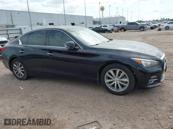 2017 Infiniti Q50 Premium z VIN JN1EV7AP7HM738414, wystawiony jako IAAI lot #42666640 z przebiegiem 79 888 mil mil oraz . Historia ofert i sprzedaży dostępna na DreamBid. Obrazek 13.