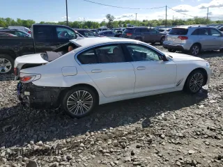 2020 BMW 5 Series 540i xDrive with VIN WBAJS3C01LWW68609, listed as a Copart auction lot 55895565 with Not provided miles and Salvage title. Bid and sale history available at DreamBid. Image 3.