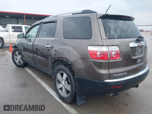 2010 GMC Acadia SLT1 with VIN 1GKLVMED4AJ149285, listed as a IAAI auction lot 42420995 with 191,171 mi miles and . Bid and sale history available at DreamBid. Image 3.