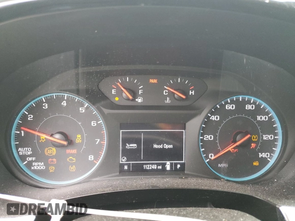 2020 Chevrolet Traverse LS with VIN 1GNEVFKW6LJ141687, listed as a Copart auction lot 58945845 with 112,249 mi miles and Salvage title. Bid and sale history available at DreamBid. Image 9.