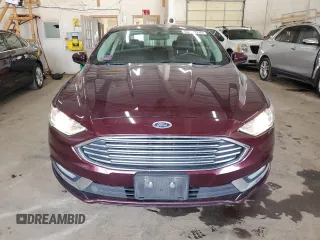 2017 Ford Fusion SE with VIN 3FA6P0HD4HR187242, listed as a Copart auction lot 53611535 with 139,947 mi miles and Salvage Title. Bid and sale history available at carsss.com. Image 5.