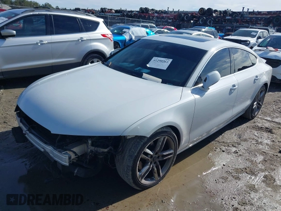 2014 Audi A7 3.0 TDI Premium Plus with VIN WAUWMAFC4EN016831, listed as a IAAI auction lot 41290261 with 234,095 mi miles. Bid and sale history available at carsss.com. Image 17.