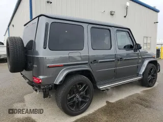 2022 Mercedes-Benz G 63 AMG with VIN W1NYC7HJXNX443554, listed as a Copart auction lot 49165765 with 20,654 mi miles and Salvage title. Bid and sale history available at DreamBid. Image 3.