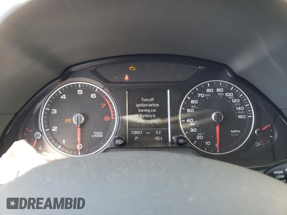 2014 Audi Q5 Premium Plus with VIN WA1LFAFP7EA050329, listed as a Copart auction lot 63111935 with 138,051 mi miles and Salvage title. Bid and sale history available at DreamBid. Image 9.