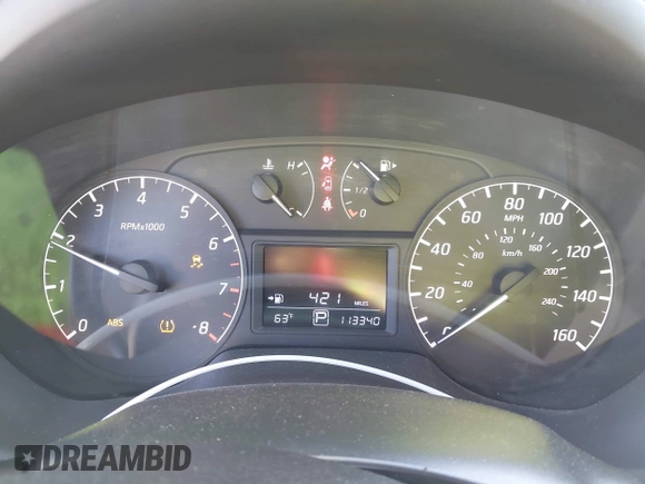 2015 Nissan Sentra SR with VIN 3N1AB7AP1FY341184, listed as a IAAI auction lot 41998906 with 113,340 mi miles and . Bid and sale history available at DreamBid. Image 7.