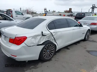 2011 BMW 7 Series 740Li with VIN WBAKB4C58BC575141, listed as a IAAI auction lot 42104510 with 100,361 mi miles and . Bid and sale history available at DreamBid. Image 4.