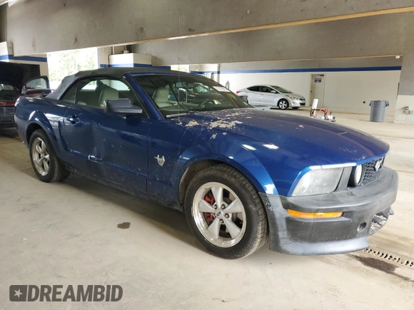 2009 Ford Mustang GT with VIN 1ZVHT85H395117933, listed as a Copart auction lot 72219884 with 94,052 mi miles and Salvage title. Bid and sale history available at DreamBid. Image 4.