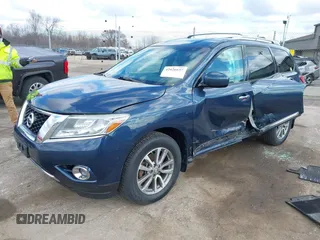 2014 Nissan Pathfinder SL with VIN 5N1AR2MM2EC712191, listed as a IAAI auction lot 42026657 with 157,534 mi miles and . Bid and sale history available at carsss.com. Image 2.