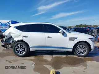 2023 Genesis GV80 with VIN KMUHBDSB0PU140228, listed as a IAAI auction lot 41253270 with 33,467 mi miles and . Bid and sale history available at DreamBid. Image 14.