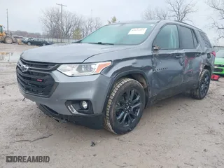 2021 Chevrolet Traverse RS with VIN 1GNEVJKW9MJ205306, listed as a IAAI auction lot 41672212 with 58,812 mi miles. Bid and sale history available at carsss.com. Image 6.