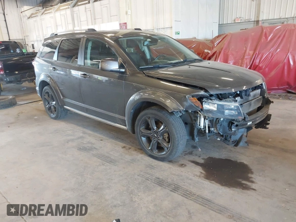 2019 Dodge Journey Crossroad z VIN 3C4PDCGG9KT717767, wystawiony jako IAAI lot #42179967 z przebiegiem 98 686 mil mil oraz . Historia ofert i sprzedaży dostępna na DreamBid. Obrazek 1.