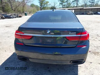 2016 BMW 7 Series 740i with VIN WBA7E2C54GG714649, listed as a IAAI auction lot 41815220 with 89,029 mi miles. Bid and sale history available at carsss.com. Image 16.