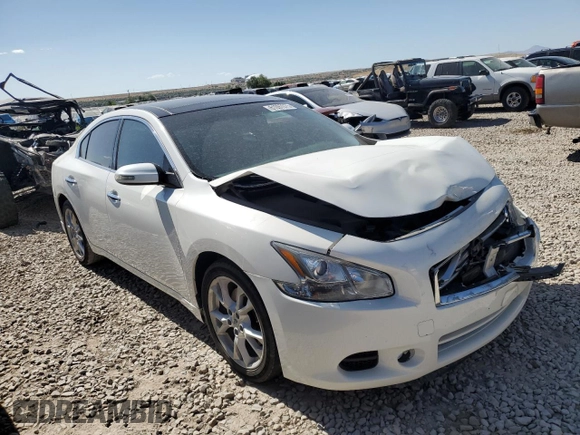 2012 Nissan Maxima SV with VIN 1N4AA5AP9CC847179, listed as a Copart auction lot 61097075 with 98,996 mi miles and Salvage title. Bid and sale history available at DreamBid. Image 4.