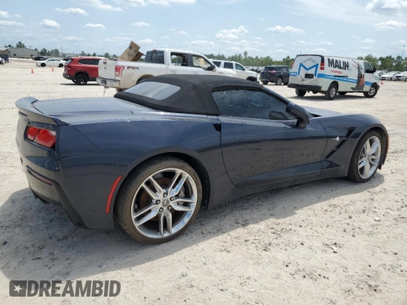 2015 Chevrolet Corvette 1LT with VIN 1G1YB3D73F5118621, listed as a Copart auction lot 66186794 with 0 mi miles and Clean Title. Bid and sale history available at carsss.com. Image 3.