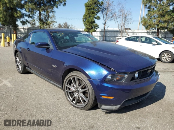 2012 Ford Mustang GT Premium with VIN 1ZVBP8CF5C5249806, listed as a Copart auction lot 46825605 with 94,066 mi miles and Salvage Title. Bid and sale history available at DreamBid. Image 4.