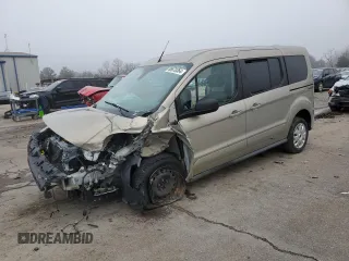 2015 Ford Transit Connect XLT z VIN NM0GE9F7XF1195100, wystawiony jako Copart lot #86870364 z przebiegiem 54 491 mil mil oraz Szkoda całkowita • Salvage title. Historia ofert i sprzedaży dostępna na DreamBid. Obrazek 1.