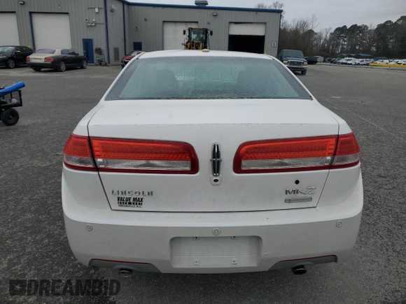 2011 Lincoln MKZ Hybrid with VIN 3LNDL2L30BR756596, listed as a Copart auction lot 48169685 with 0 mi miles and Salvage Title. Bid and sale history available at carsss.com. Image 6.