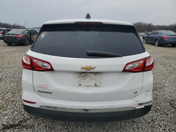 2018 Chevrolet Equinox LT with VIN 3GNAXJEV0JS540458, listed as a Copart auction lot 47945405 with 232,050 mi miles and Salvage Title. Bid and sale history available at carsss.com. Image 6.