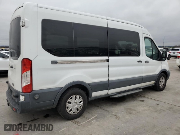 2016 Ford Transit XL with VIN 1FBAX2CG7GKA14016, listed as a Copart auction lot 44897275 with 210,780 mi miles and Clean title. Bid and sale history available at DreamBid. Image 3.