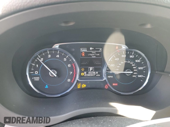 2018 Subaru Forester Premium with VIN JF2SJAGC9JH507009, listed as a Copart auction lot 54941095 with 208,347 mi miles and Salvage Title. Bid and sale history available at DreamBid. Image 9.