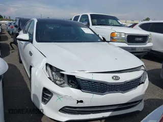 2016 Kia Optima SX Turbo with VIN 5XXGW4L23GG027090, listed as a IAAI auction lot 42172497 with 150,426 mi miles and . Bid and sale history available at DreamBid. Image 1.