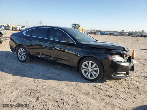 2018 Chevrolet Impala LT with VIN 2G1105SA5J9164836, listed as a Copart auction lot 46434355 with 109,054 mi miles and Salvage Title. Bid and sale history available at carsss.com. Image 4.