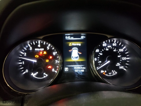 2014 Nissan Rogue SV with VIN 5N1AT2ML5EC834598, listed as a Copart auction lot 48750755 with 192,863 mi miles and Salvage Title. Bid and sale history available at carsss.com. Image 9.
