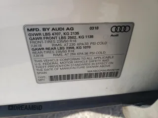 2018 Audi Q3 Premium with VIN WA1BCCFS4JR029146, listed as a Copart auction lot 44735523 with 36,239 mi miles. Bid and sale history available at carsss.com. Image 15.