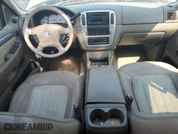 2005 Mercury Mountaineer Convenience z VIN 4M2DU86W05ZJ24234, wystawiony jako Copart lot #63599604 z przebiegiem 181 334 mil mil oraz Szkody całkowita. Historia ofert i sprzedaży dostępna na DreamBid. Obrazek 8.