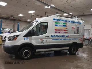 2018 Ford Transit with VIN 1FTYR1CM6JKA12527, listed as a IAAI auction lot 41117614 with 93,048 mi miles and . Bid and sale history available at DreamBid. Image 15.