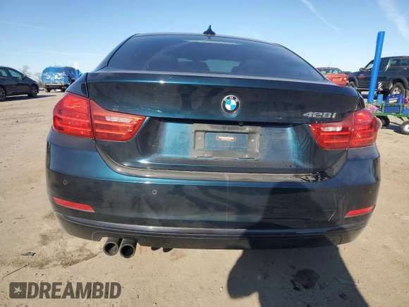 2016 BMW 4 Series 428i with VIN WBA4A9C53GG506074, listed as a Copart auction lot 43092065 with 73,650 mi miles and Salvage Title. Bid and sale history available at carsss.com. Image 6.