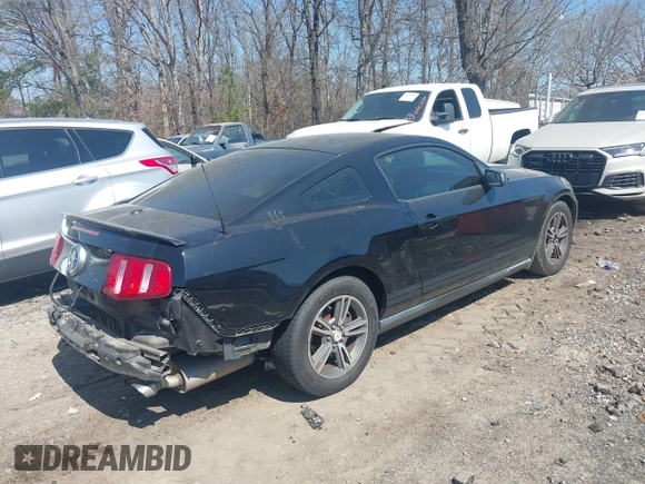 2012 Ford Mustang V6 Premium with VIN 1ZVBP8AM7C5274479, listed as a IAAI auction lot 41772945 with 174,759 mi miles. Bid and sale history available at carsss.com. Image 4.
