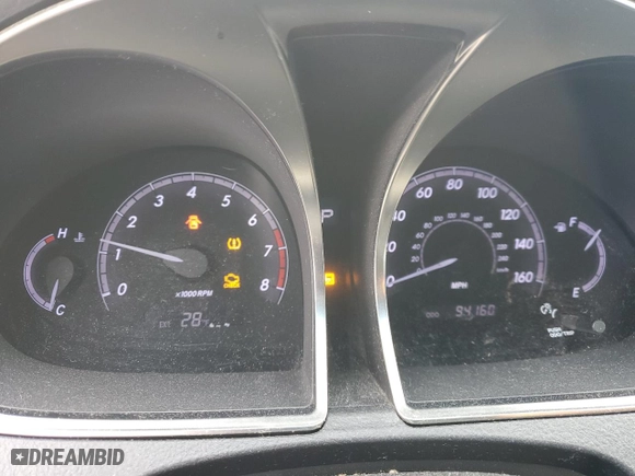 2011 Toyota Avalon with VIN 4T1BK3DB6BU416223, listed as a Copart auction lot 46153765 with 94,160 mi miles and Salvage Title. Bid and sale history available at carsss.com. Image 9.
