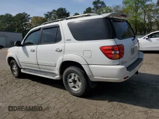 2003 Toyota Sequoia SR5 with VIN 5TDZT34A63S204385, listed as a Copart auction lot 51232405 with 330,086 mi miles and Salvage Title. Bid and sale history available at carsss.com. Image 2.