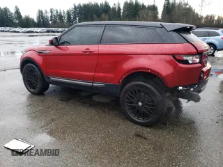 2014 Land Rover Range Rover Evoque Pure Plus with VIN SALVP1BG1EH930475, listed as a Copart auction lot 86645614 with 74,369 mi miles and Salvage title. Bid and sale history available at DreamBid. Image 2.