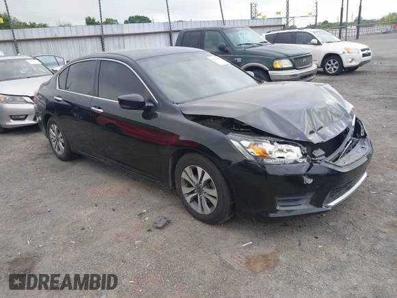 2014 Honda Accord LX z VIN 1HGCR2F37EA206614, wystawiony jako IAAI lot #42133153 z przebiegiem 172 499 mil mil oraz . Historia ofert i sprzedaży dostępna na DreamBid. Obrazek 1.